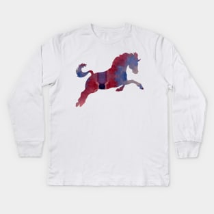 Horse Kids Long Sleeve T-Shirt